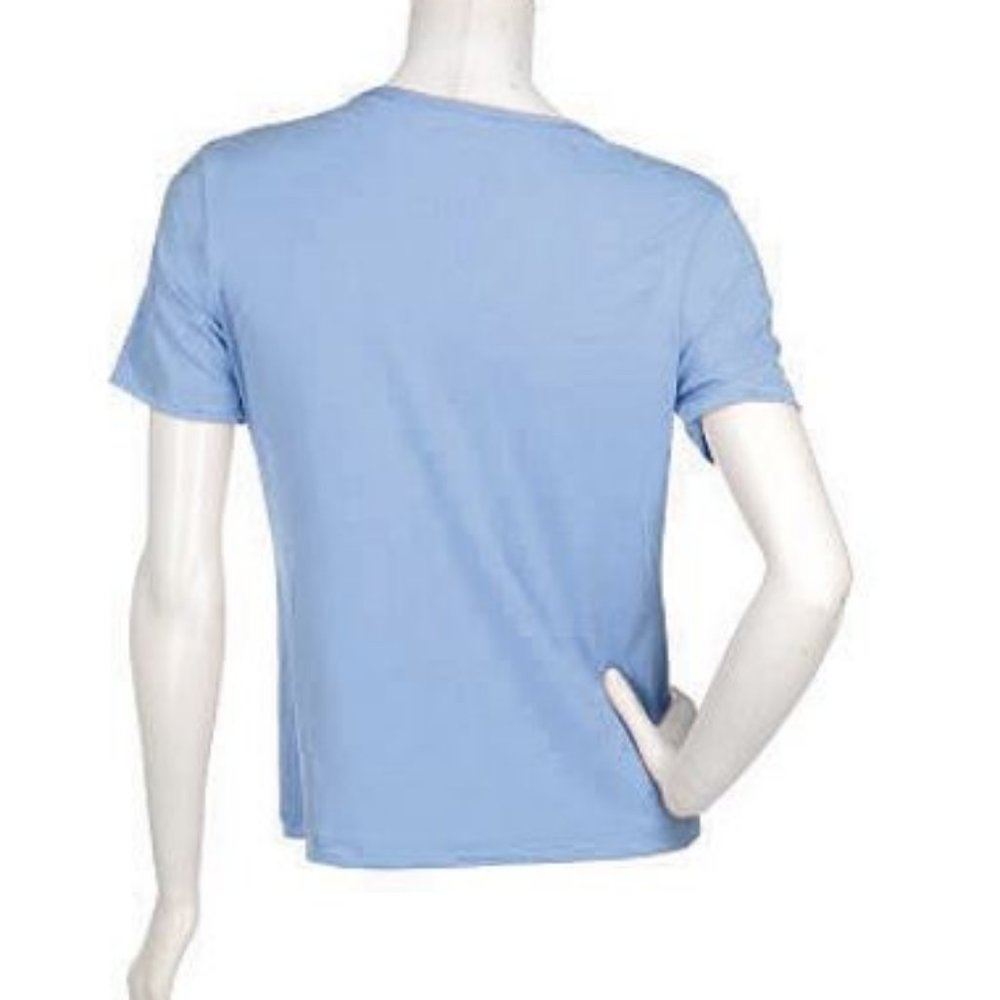 Susan Graver Butterknit Short Sleeve T-Shirt 3326 - Picture 2 of 2